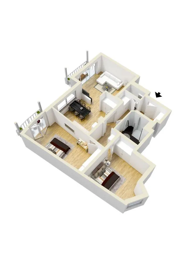 Apartment Monusse Boid Wohnung 10 Pfronten